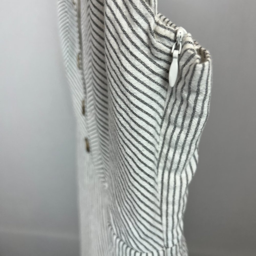 Lulu's Striped Button-Front Jumpsuit - Picture 9 of 16